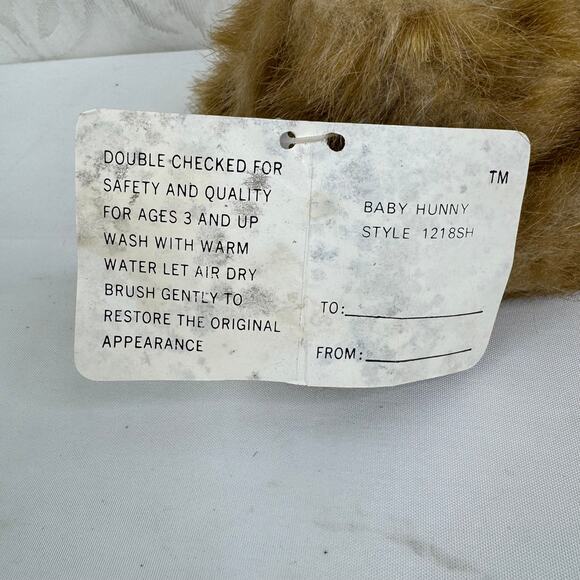 5 for $25| Purr-fection by MJC Baby Hunny Baby Minky Plush Stuffed Animal 11" - Picture 4 of 10